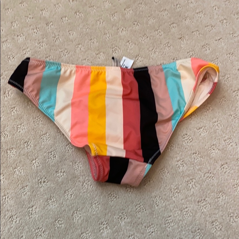 Solid & Striped Rainbow Bikini Bottom - image 3